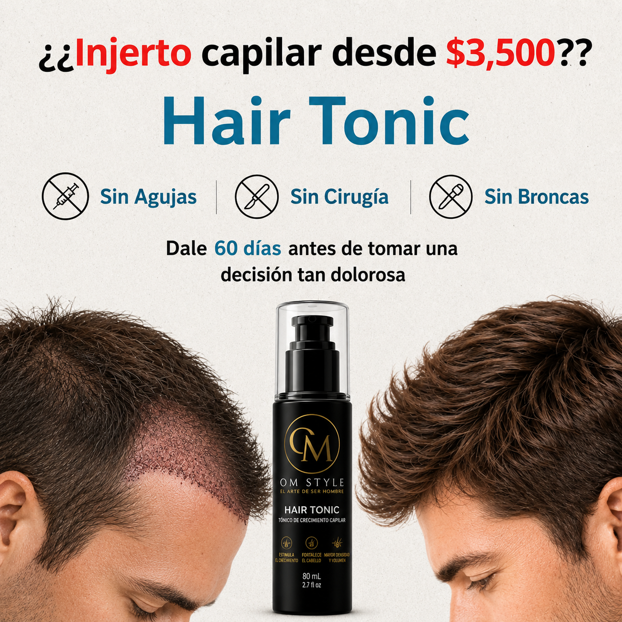Hair Tonic - Crecimiento Capilar