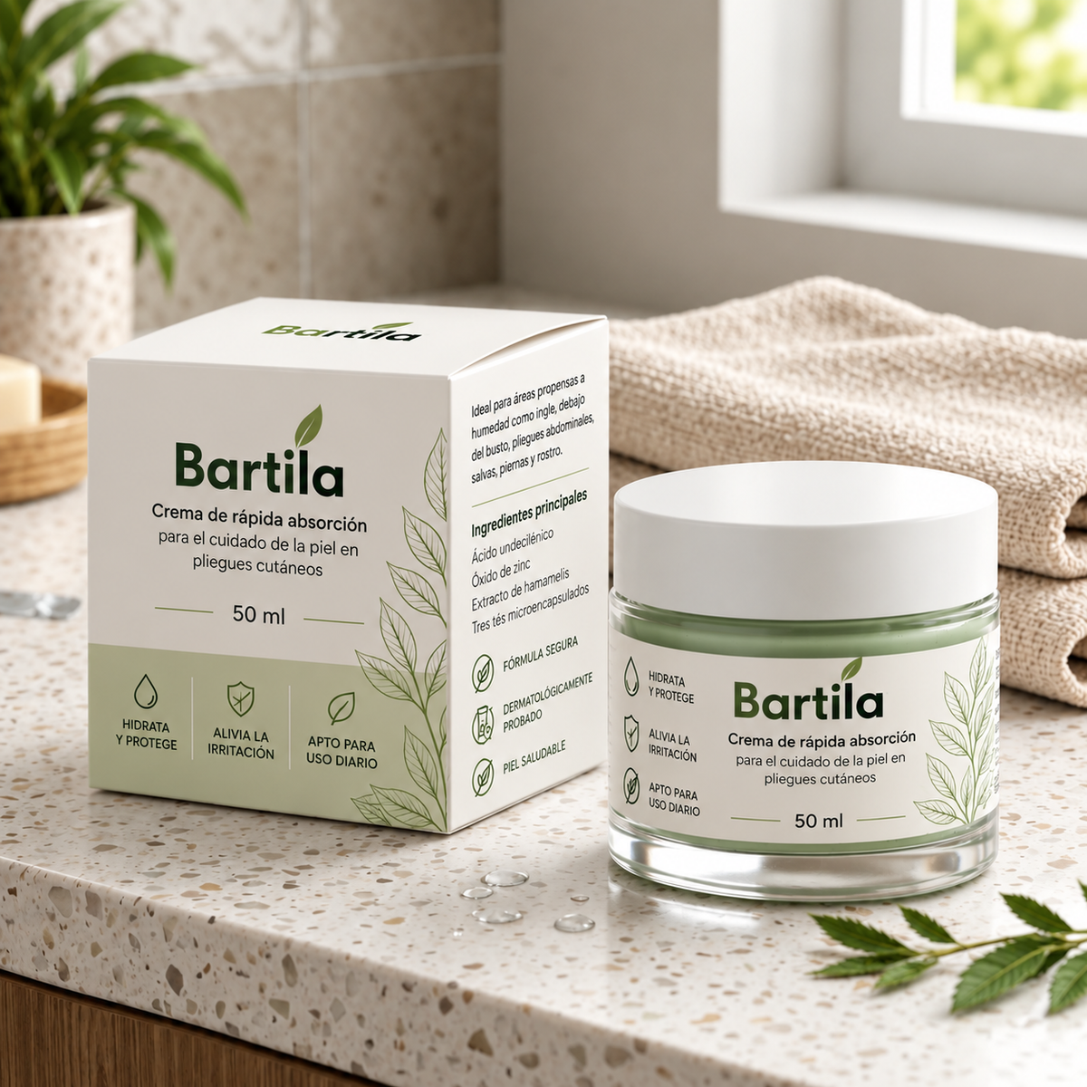 Bartila - Crema de Cuidado Para los Pliegues de la Piel
