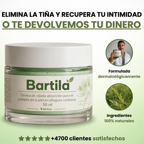 Bartila - Crema de Cuidado Para los Pliegues de la Piel