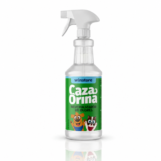 Cazaorina Pets: Eliminador Definitivo de Olores de Mascotas (Sin Cloro)