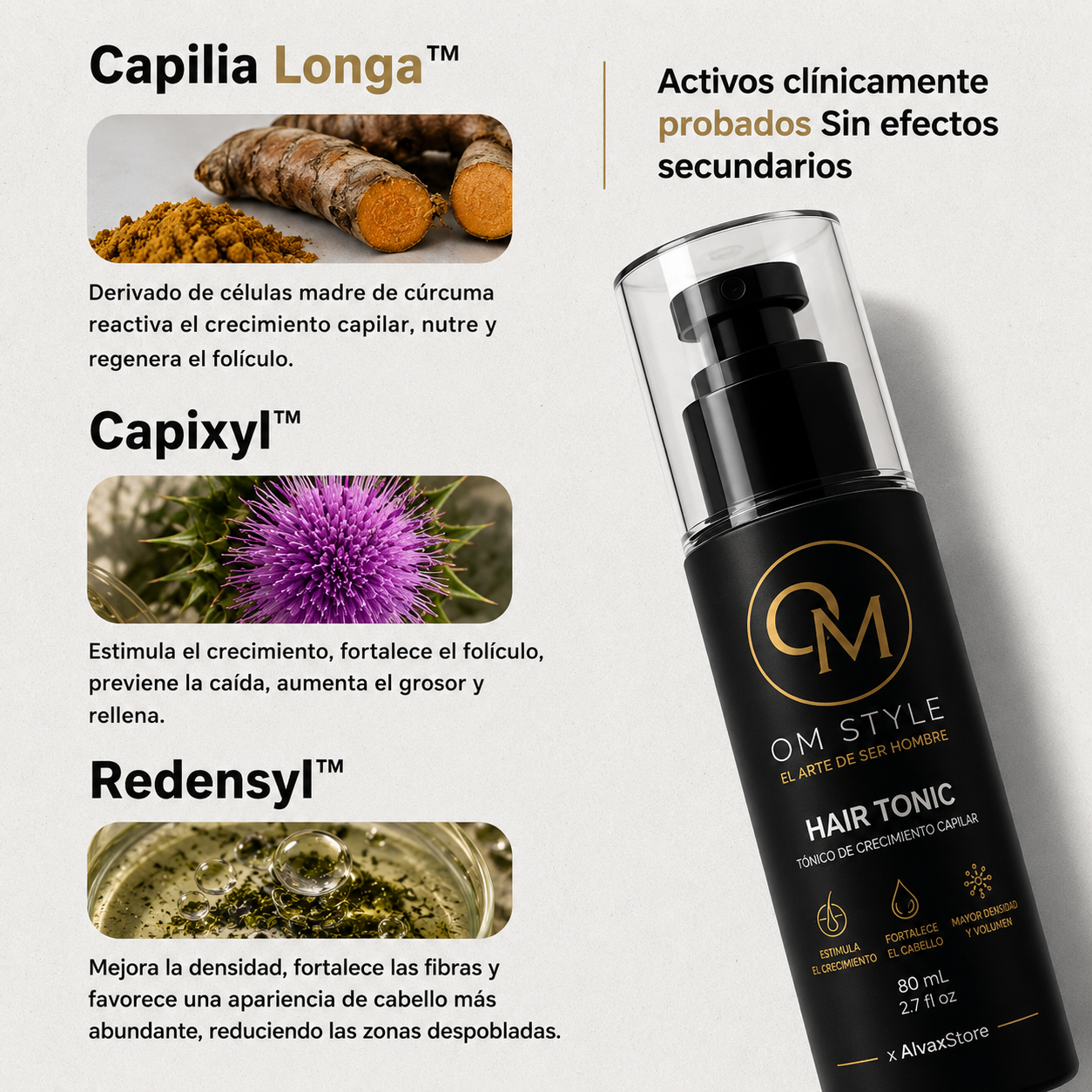 Hair Tonic - Crecimiento Capilar