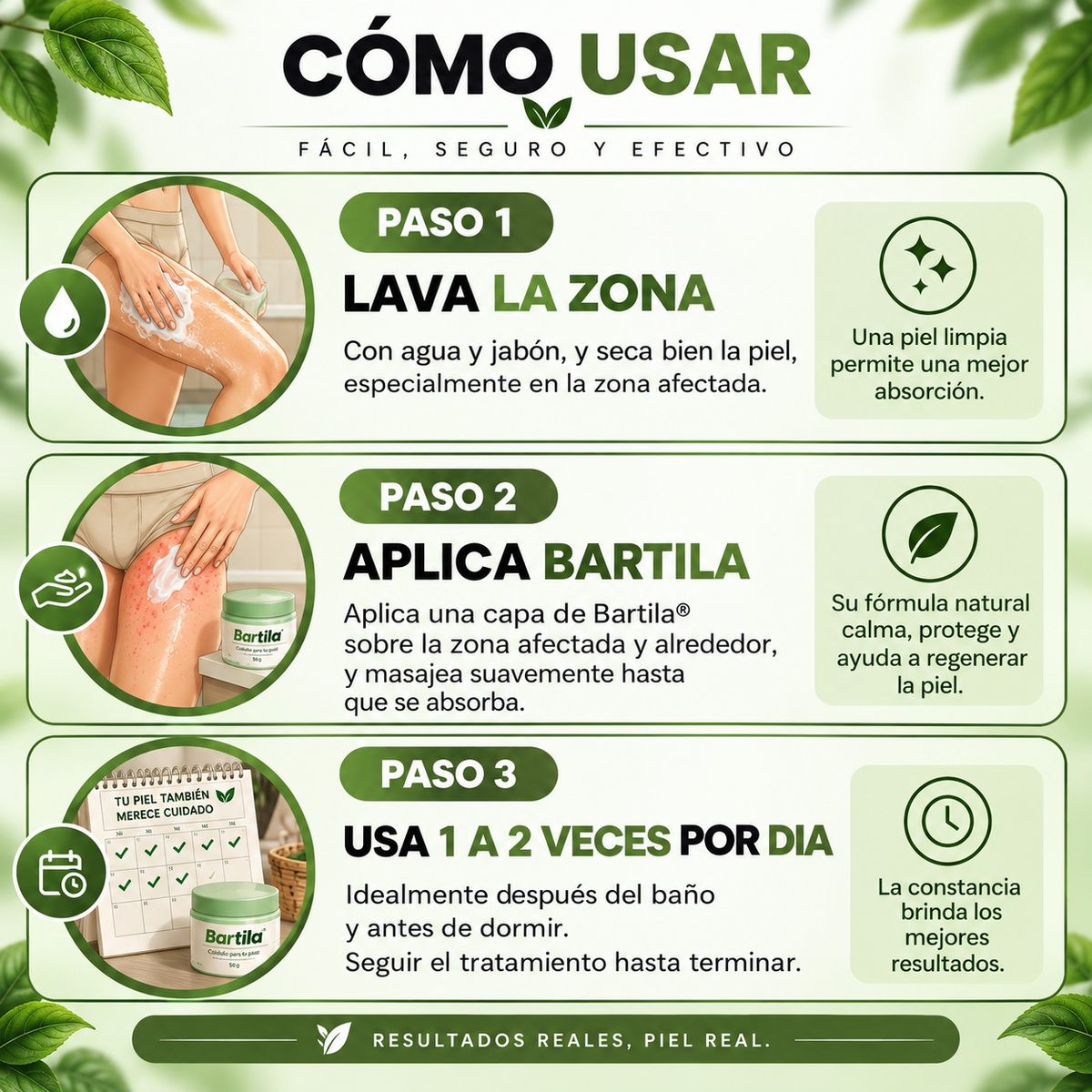 Bartila - Crema de Cuidado Para los Pliegues de la Piel