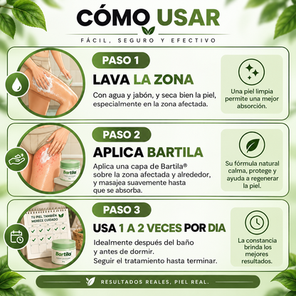 Bartila - Crema de Cuidado Para los Pliegues de la Piel