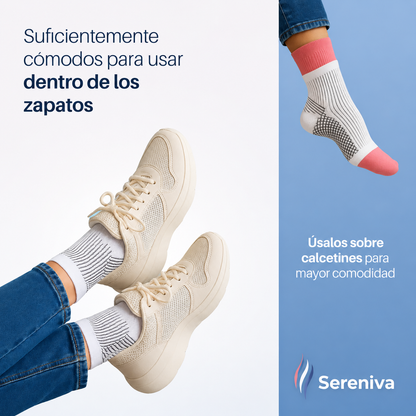 Medias De Compresión - Obtén Alivio Instantáneo De Pies Hinchados Y Adoloridos