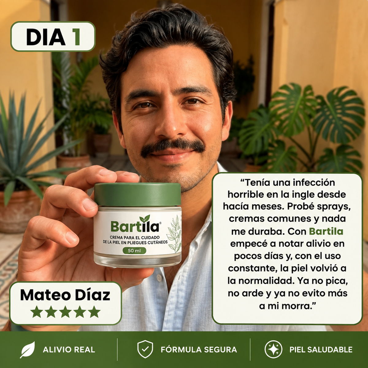 Bartila - Crema de Cuidado Para los Pliegues de la Piel