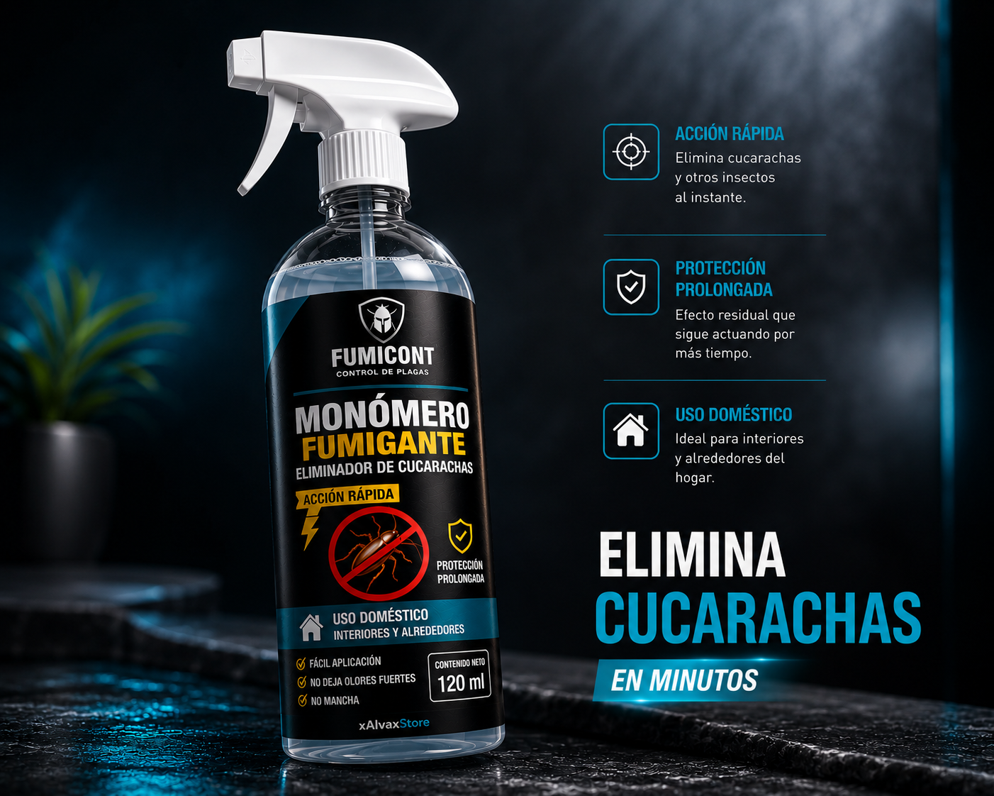 FUMICONT - Manten tu Hogar libre de plagas.