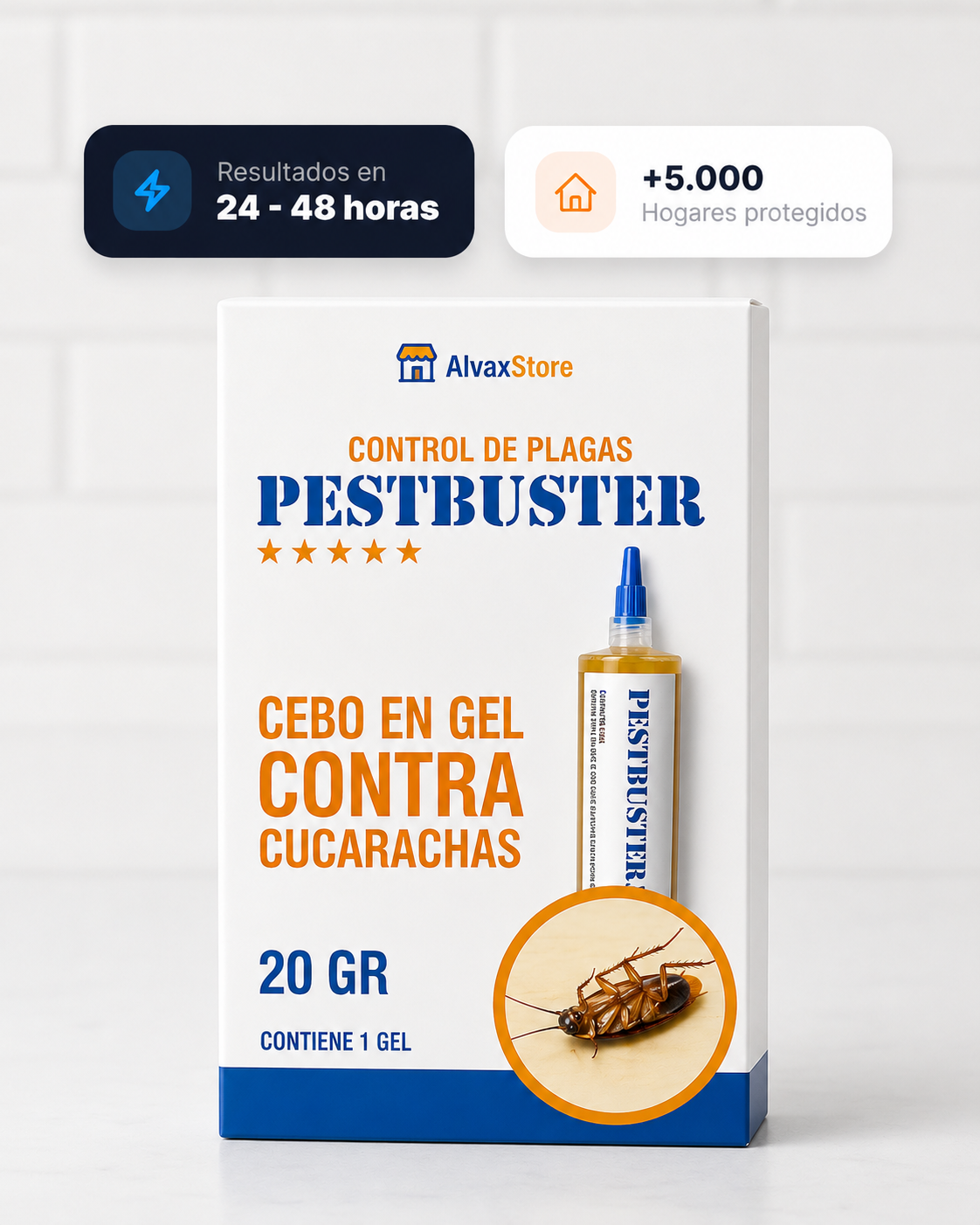 PETBUSTER - Elimina las cucarachas de tu hogar.