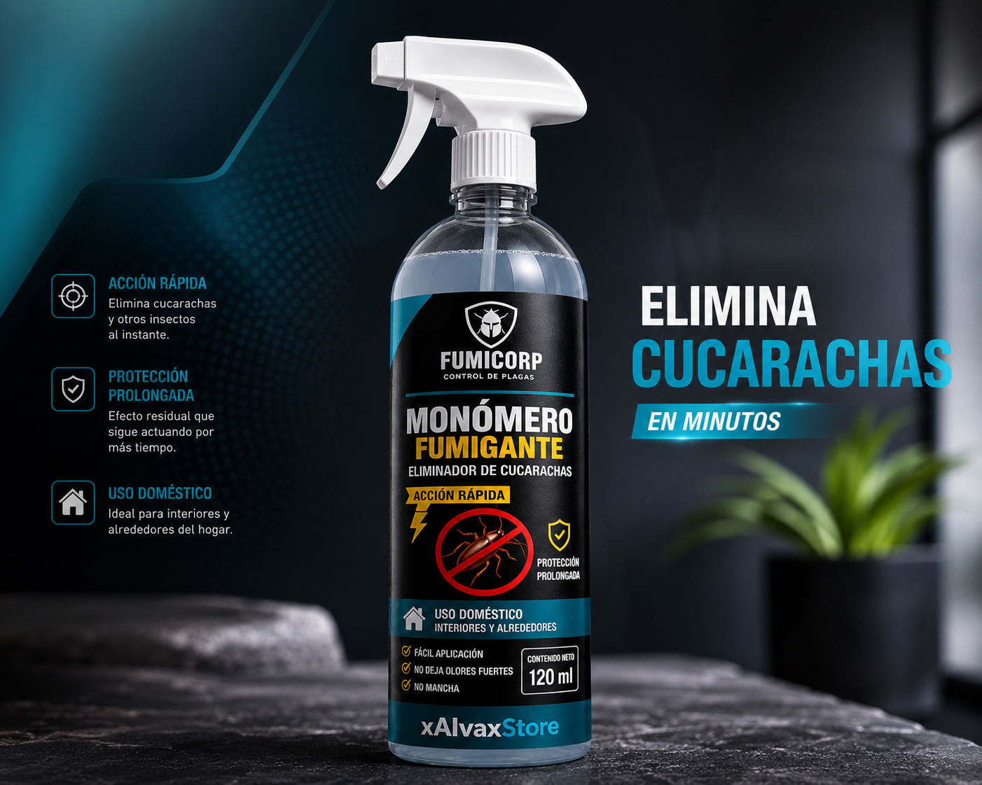 FUMICORP - Manten tu Hogar libre de plagas.